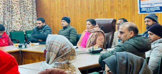6 weeks MSME sponsored skill dev prog concludes at Wadura Campus of SKUAST-K 6 weeks MSME sponsored skill dev prog concludes at Wadura Campus of SKUAST-K