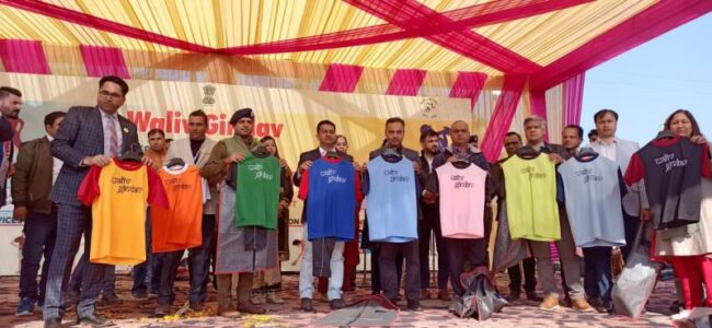 Sports Carnival “Waliv Gindav” thrown open at Migrant Camp, Jagti Sports Carnival “Waliv Gindav” thrown open at Migrant Camp, Jagti