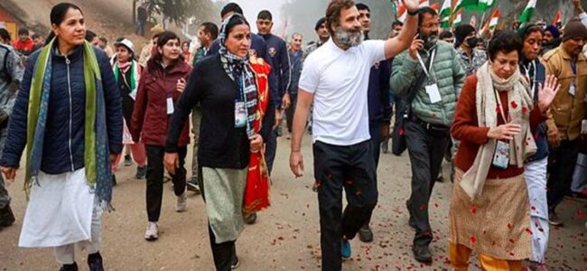 Bharat Jodo Yatra to resume from Banihal, enter Kashmir on Friday Bharat Jodo Yatra to resume from Banihal, enter Kashmir on Friday