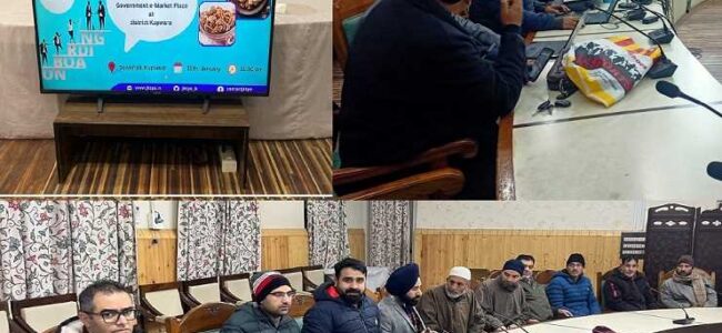 GeM onboarding for Walnut (ODOP) by JKTPO concluded at Kupwara