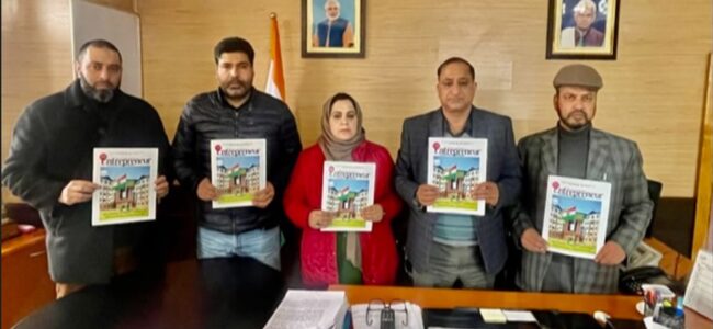 Director JKEDI launches new edition of newsletter ‘J&K Entrepreneur’
