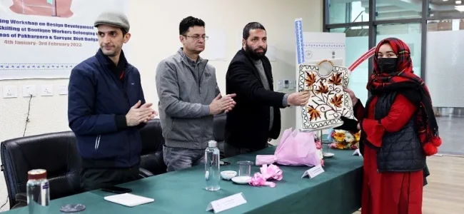 NIFT Sgr kick-starts month-long Training programme on Design Development