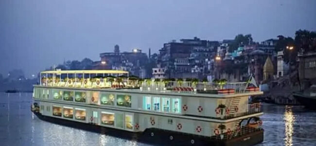 ‘Ganga Vilas’: World’s longest river cruise costing Rs 50-55 lakh/person flagged off ‘Ganga Vilas’: World’s longest river cruise costing Rs 50-55 lakh/person flagged off