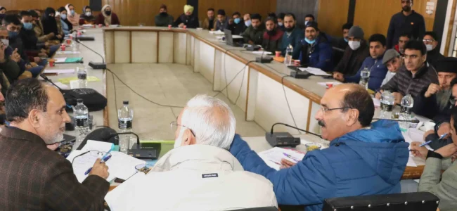 Reviewing CSSs, CAPEX:  Director Agriculture Kashmir reviews Physical, Financial achievements