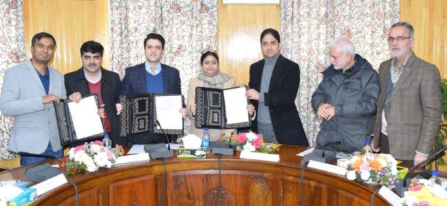 KU, Azim Premji University, SMC sign MoU to improve quality of education in Srinagar schools