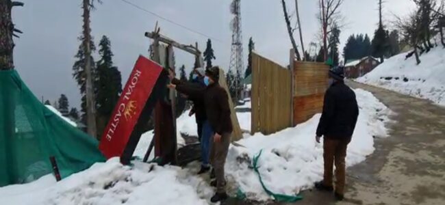 Over 13 Kanals of forest land illegally occupied by former minister retrieved