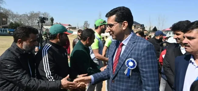 Over 40,000 youth participates in LG Rolling Trophy this year: Dr Shahid Iqbal Over 40,000 youth participates in LG Rolling Trophy this year: Dr Shahid Iqbal