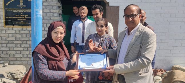 Director JKEDI tours South Kashmir