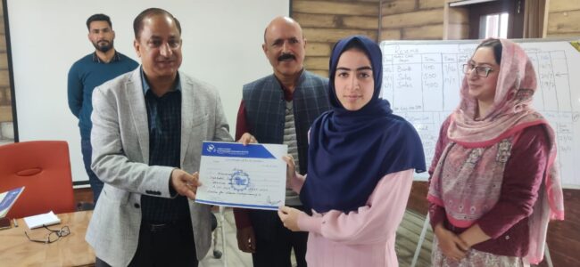 10-Day entrepreneurship development prog for females concludes at JKEDI