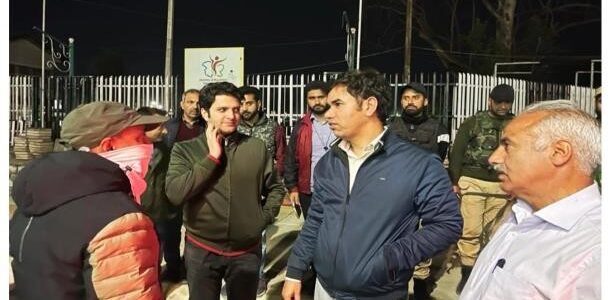 Div Com conducts late night site visit of ongoing SSCL projects Div Com conducts late night site visit of ongoing SSCL projects