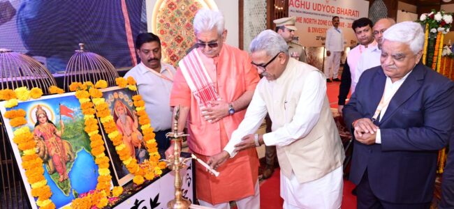 Lt Governor addresses Laghu Udyog Bharati’s ‘North Zone MSME Conclave & Investors Meet’