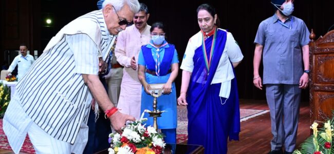 Lt Guv attends Rajya Puraskar Ceremony of J&K Bharat Scouts & Guides