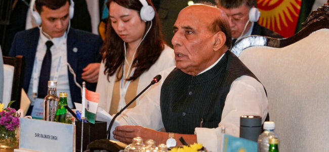 SCO def ministers’ meet- Need to root out terrorism collectively, fix accountability on its supporters: Rajnath Singh 