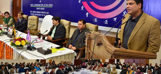 YS&S deptt organizes Sports Conclave 2023 at SKICC YS&S deptt organizes Sports Conclave 2023 at SKICC