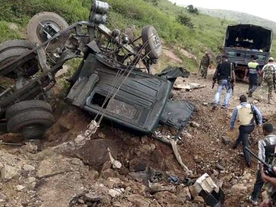 Ten police personnel, civilian driver killed as Naxals strike in Dhantewada