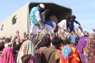 Stampede at food distribution centre kills 11 in Pakistan’s Karachi city