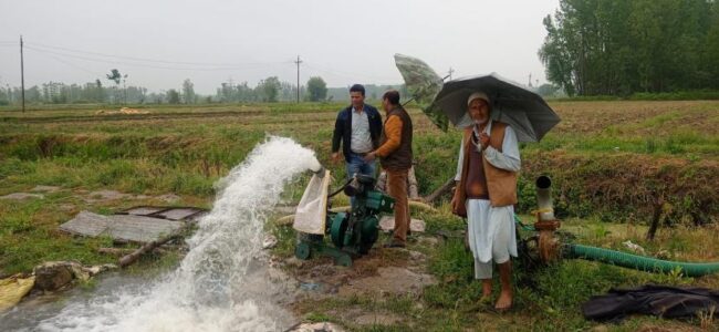 Director Agriculture Kashmir visits SMF Padgampora Director Agriculture Kashmir visits SMF Padgampora