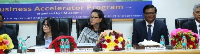 IIM Jammu organises Business Accelerator Program for SC-ST entrepreneurs