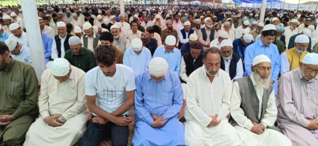 Jammu celebrates Eid with prayers for global peace