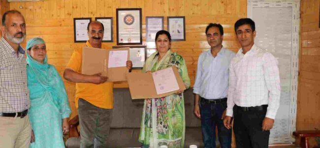 Agri deptt signs MoU with GCW Srinagar