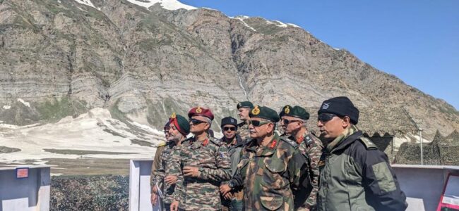 Northern Army commander inspects ongoing preparations for Amarnath Yatra