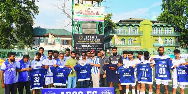 Arco FC unveils striking New Jersey for the season Arco FC unveils striking New Jersey for the season