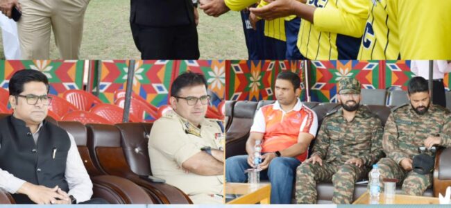 DC Bandipora inaugurates Police Martyrs’ Memorial Cricket Tournament DC Bandipora inaugurates Police Martyrs’ Memorial Cricket Tournament