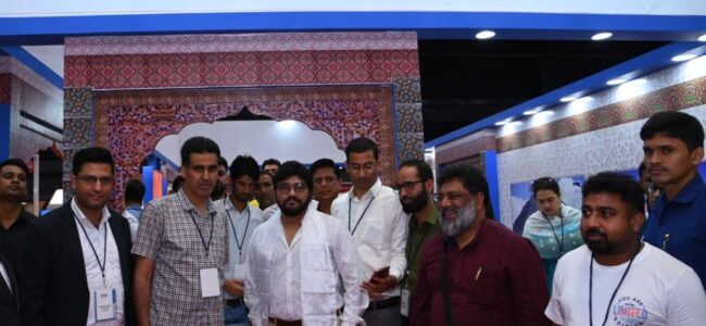 J&K stall in TTF-2023 at Kolkata draws huge crowds