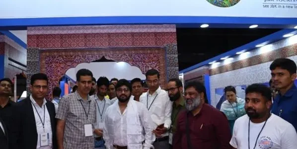J&K stall in TTF-2023 at Kolkata draws huge crowds