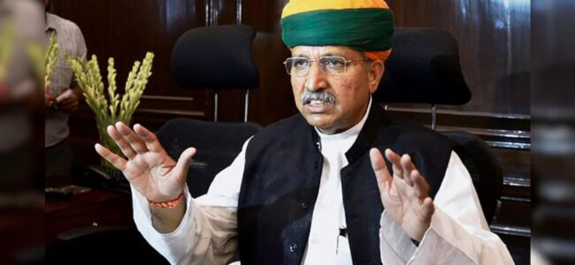 Union Minister Meghwal hints at early decision on J&K statehood issue
