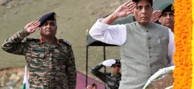 Rajnath Singh inaugurates heritage museum, hoists 108-foot tricolour in Jammu