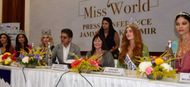 In a major fillip to MICE tourism, global Beauty Divas visit Kashmir In a major fillip to MICE tourism, global Beauty Divas visit Kashmir
