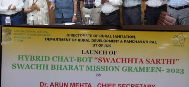 CS declares entire 6650 villages of UT as ‘ODF+ Model’ category Panchayats CS declares entire 6650 villages of UT as ‘ODF+ Model’ category Panchayats