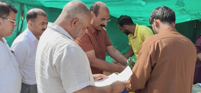 Director Agriculture kick-starts 6th phase of Vegetable Seedling distribution Director Agriculture kick-starts 6th phase of Vegetable Seedling distribution