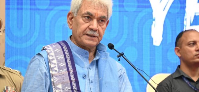 Lt Governor visits IIT Jammu’s Jagti Campus