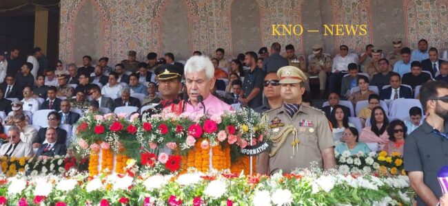 Negative travel advisories on Kashmir will be lifted soon: Lt Guv Manoj Sinha