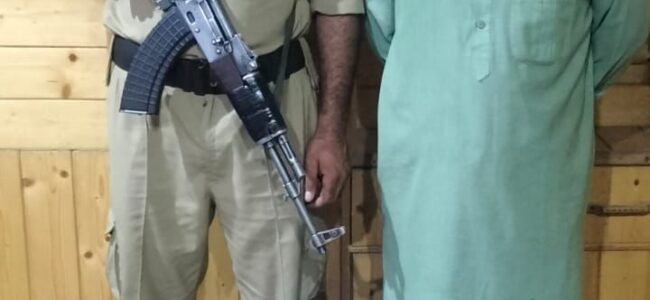 Man impersonating as cop held in Baramulla: Police