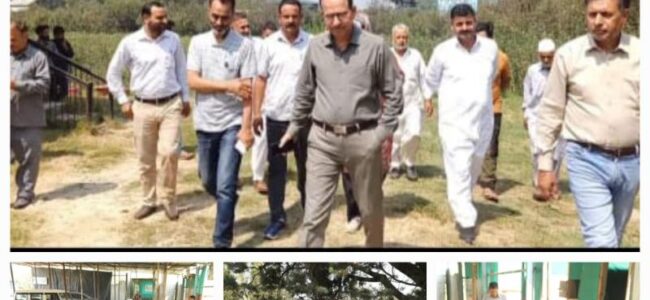 Director Horticulture conducts extensive visit of Anantnag