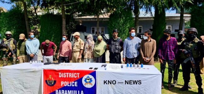 Cross-LoC Arms supply racket busted, one LeT terrorist, two women, juvenile among 5 terror associates held