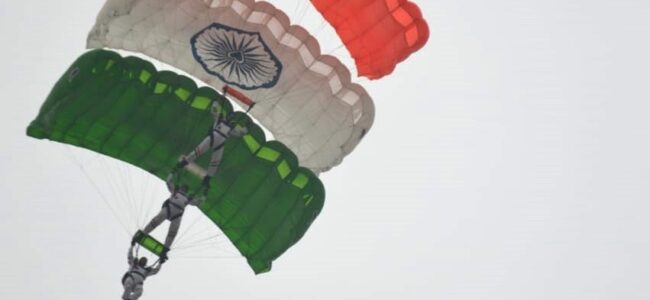 Lt Guv attends Air Show commemorating 76 years of accession of J&K into Indian Union