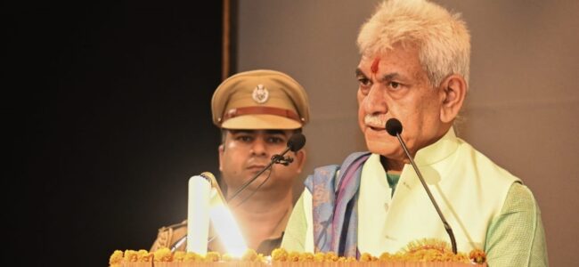 Lt Governor addresses the 25th Foundation Day celebration of SKUAST-Jammu