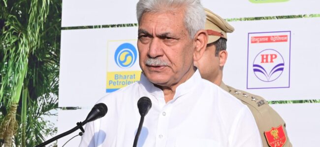 Lt Governor inaugurates the 44th PSPB Inter-Unit Golf Tournament at Royal Springs Golf Course in Srinagar