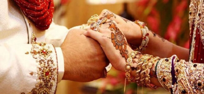 Let our weddings be austere
