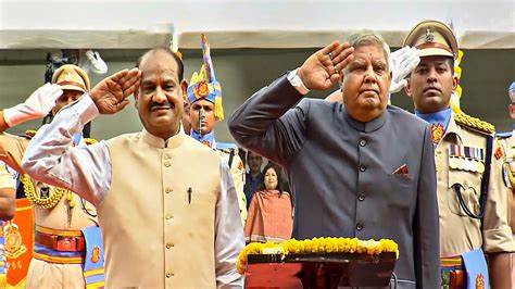 RS chairman hoists national flag at new Parliament building