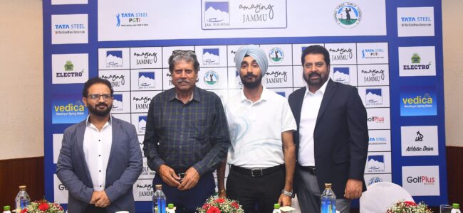JK Tourism Department unveils 3rd Edition of PGTI Tournament JK Tourism Department unveils 3rd Edition of PGTI Tournament