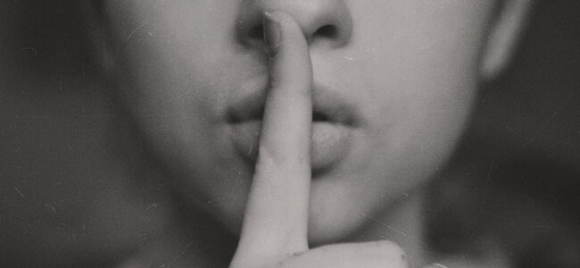 The sound of silence