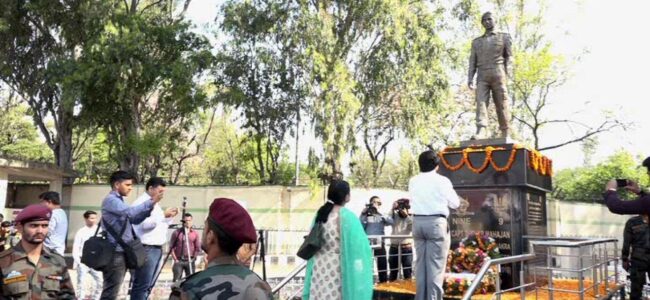 Udhampur railway station renamed after martyr Captain Tushar Mahajan