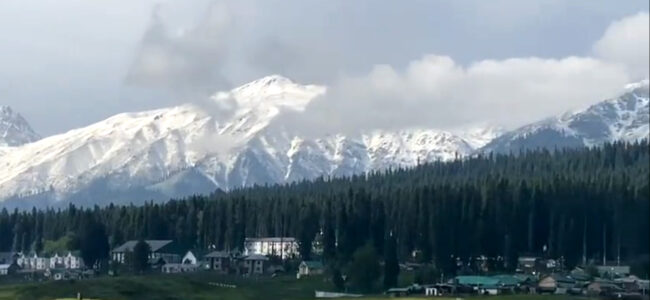 Rains, Snow lead to dip in temperature across JK