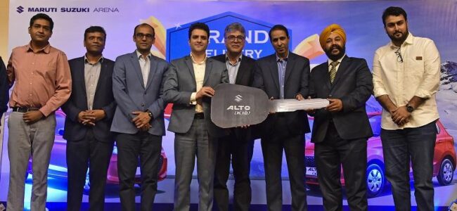Maruti Suzuki organizes ‘Alto K10 Grand Delivery Fest’ Maruti Suzuki organizes ‘Alto K10 Grand Delivery Fest’