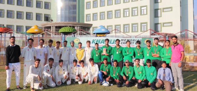 GVEI’s Khadija Memorial Cricket Cup-2023 resumes after weather delay